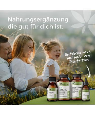 Plantrition Vitamin B12 Drops - 1250 Drops 100 g Methyl & Adenosylcobalamin Alcohol-Free Vegan - 50ml Manufactured in Germany - Buy Online on GoSupps.com