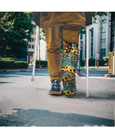 LEDBack Aztec Leg Cast Cover | Sunflower Foot Protector - Plus Size Soft Cast Socks for Women & Men (Size L - Buy Online on GoSupps.com