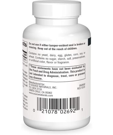 Source Naturals Biotin 5000mcg - High Potency B Vitamin Supplement for Hair, Skin, and Nails - 200 Tablets - Buy Online on GoSupps.com