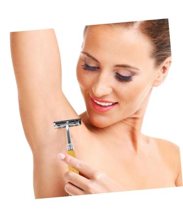 Beaupretty 4 Pcs Stainless Steel Razor Set - Adjustable Razor Handle Trimmer & Blades for Men - Ideal for Body Hair & Beard Grooming - Buy Online on GoSupps.com