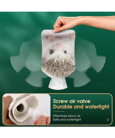 Hedgehog Cute Hot Water Bottle with Plush Cover - Hand Warmer for Adults & Children | 26.5x15.3cm - International Shipping Available - Buy Online on GoSupps.com