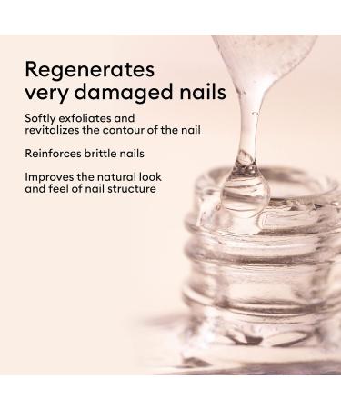 Manucurist Green S.O.S. Base Coat - Nail Fortifier with Vitamins C and B5 | Strengthens & Repairs Damaged Nails | Vegan Formula | 15 ml - Buy Online on GoSupps.com