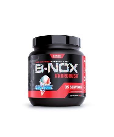 Betancourt Nutrition B-Nox Androrush Pre Workout Supplement with 3 Creatine Blend, BCAA’s, Beta-Alanine, and Energy- SNO-Cone, 35 Servings