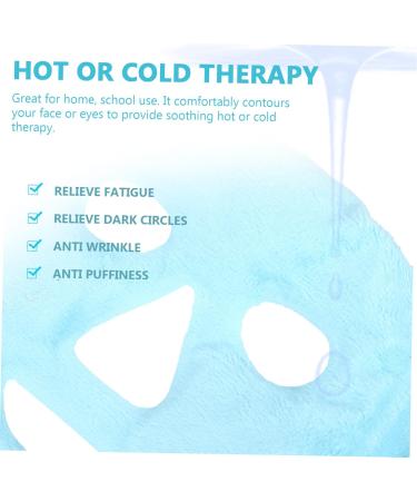 Mobestech Ice Beauty Hot Cold Facial Full Ice Pad Sleeping Reusable Ice Gel Pad Hot Cold Masking Facial Pad Gel Eye Masking Full Gel Ice Pad Cosmetic Cool Miss PVC - Buy Online on GoSupps.com
