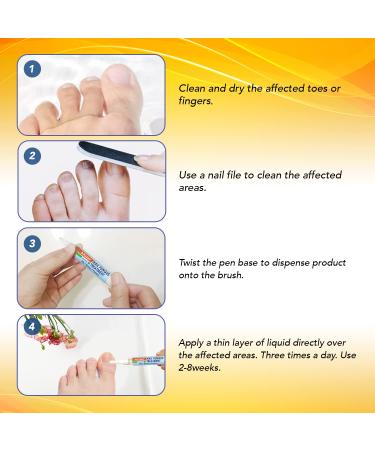 TOTCLEAR Nail Repair Treatment - Renew Damaged Toenail and Fingernail - 2 PCS - Buy Online on GoSupps.com