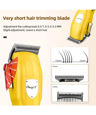 CkeyiN Hair Clippers for Men with Cordless Close Cutting T-Blade Trimmer Kit 6500RPM Professional Hair Cutting Kit Beard Trimmer Barbers Men Kids Clipper Set Rechargeable LED Display Grooming Kit Gold - Buy Online on GoSupps.com