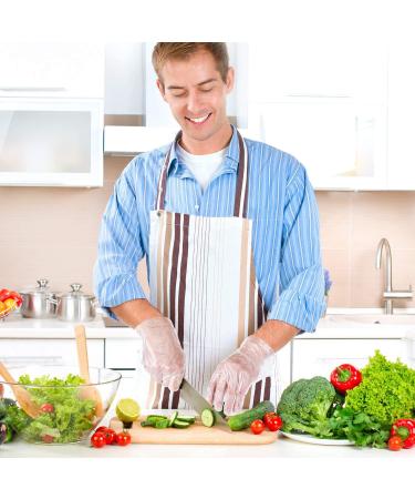 St llion 200-Piece Disposable Transparent Food Prep Gloves - One Size Fits Most for Cooking, Cleaning, Hair Dye, and Food Handling | Plastic Gloves - Buy Online on GoSupps.com