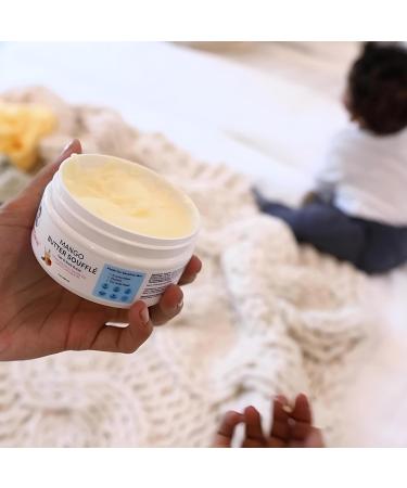 Reagan Sanai Organic Mango Butter Souffl Whipped Body Butter/Hair Butter - Skin Moisturizer with Vitamin E for Skin Care - Baby Magic Creamy Whipped Butter for Haircare/Body Moisturizers - Buy Online on GoSupps.com