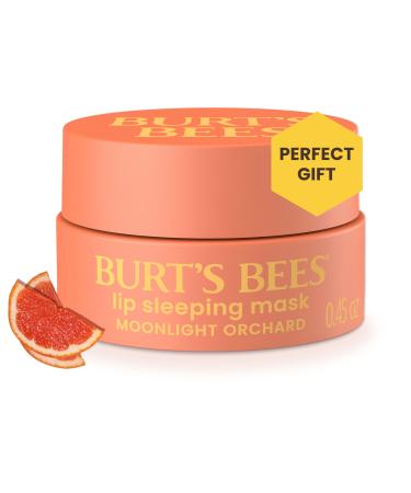 Burt s Bees Stocking Stuffers Moonlight Orchard Lip Sleeping Mask With Hyaluronic Acid and Squalane Moisturizer To Instantly Hydrate Lips Overnight Lip Mask Lip Treatment Christmas Gifts 0.45 oz.