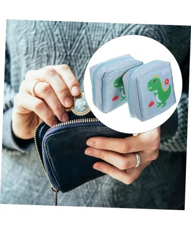 Healifty Aunt's Towel Storage Bag - 2pcs Mini Sanitary Napkin Purse for Travel - Zip Lock Organizer Makeup Bag - Girly Decor Period Pad Pouch - Buy Online on GoSupps.com