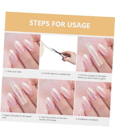 Healeved Nail Tips Tape 10 Pcs Professional Masking Tape Nail Line Tape Striping Tape Line Nail Decoration Sticker Nails Stickers Nail Tape Fingernail Tip Tape Line Nail Tool Manicure As Shownx2pcs mediumx2pcs - Buy Online on GoSupps.com