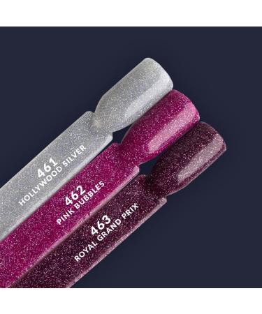 SEMILAC 462 Pink Bubbles Nail UV Gel Polish | Long Lasting and Easy to Apply | Soak off UV/Led | Perfect for Home and Professional Manicure and Pedicure 7 ml - Buy Online on GoSupps.com