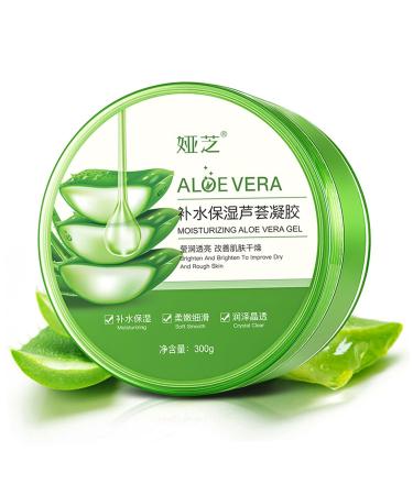 Buy Organic Aloe Vera Gel 300g - Natural Moisturizer for Face & Body Sun Relief & Sensitive Skin Hydration - Buy Online on GoSupps.com