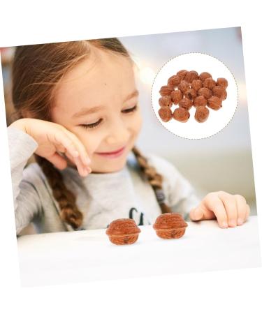 Zerodeko Artificial Walnut 20pcs Decor Artificial Ornaments Photo Props Walnut - Buy Online on GoSupps.com