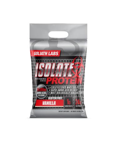 Goliath Labs Isolate Protein (5 lbs, Vanilla) Packaging May Vary 5 Pound (Pack of 1) Vanilla