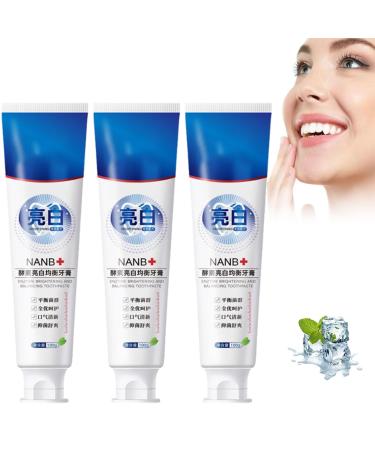 Smile Doctor SP-4 Probiotic Rapid Whitening Toothpaste,SP-4 Probiotics Whitening Toothpaste,SP-4 Ultra Whitening Toothpaste,Teeth Whitening Toothpaste,Fresh Breath Toothpaste (3 Pcs)