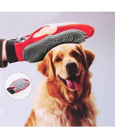 BPS Massage Gloves for Pets - Dog & Cat Hair Removal & Massage Tool - Buy Online on GoSupps.com