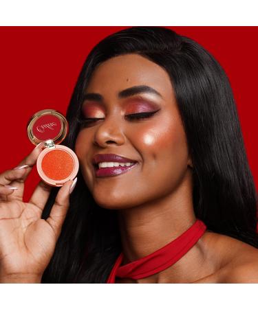 Oulac Rouge Powder Blush F10 Tangerine Tango - Highly Pigmented Vegan Silky Finish Durable International Shipping - Buy Online on GoSupps.com