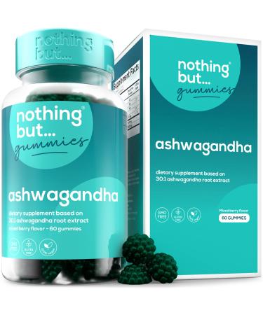 * Ashwagandha Gummies for Women and Men, Organic Ashwagandha Root, Supplements to Help Reduce Stress, Immunity & Improve Sleep, Gluten Free & Non GMO, 60 Vegan Ashwagandha Gummies