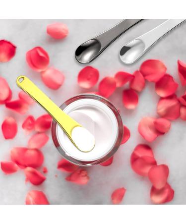 SHERCHPRY 6 Pcs Metal Cosmetic Scoop Set | Makeup Spatula & Eye Cream Spoon | Zinc Alloy Beauty Tools for Creams & Masks - Buy Online on GoSupps.com