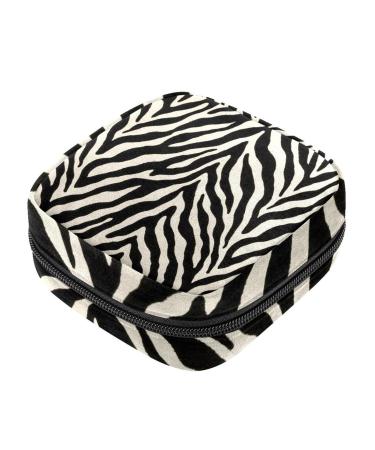Animal Print Sanitary Napkin Storage Bag Portable Menstrual Pad Bag for Teen Girls Tampons Sanitary Pads for Women Ladies Multicoloured 09