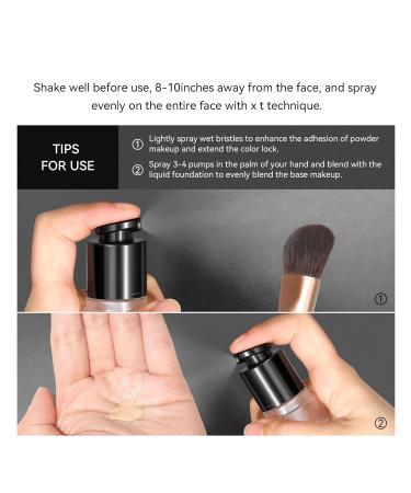 KISSIO Makeup Setting Spray - Long Lasting 16HR Mist Lightweight & Hydrating Natural Finish for All Skin Types - 2.7 FL OZ - Buy Online on GoSupps.com