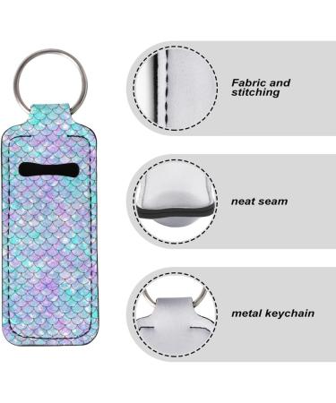 Lip balm keychain for women and girls Mermaid scales. - Buy Online on GoSupps.com