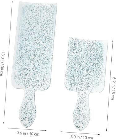 DOITOOL 1 Set hair dye DIY hair coloring paddle frosted Dyeing board tool Highlighting Kit paddle board balance applicator brush to color Hair dye Board Highlighter cosmetic 34.3X10.8X0.5CM Blue - Buy Online on GoSupps.com