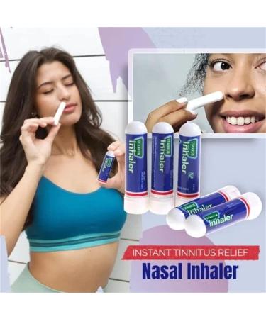 Snellspy 2-Piece Instant Tinnitus Relief Nasal Inhaler - Natural Solution for Blocked Nose - Buy Online on GoSupps.com