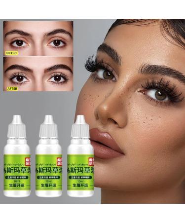 Essence d'extrait d'herbe Usma s rum liquide nourrissant pour la croissance des liquide nourrissant pour la croissance des pour les cheveux les cils et les sourcils - Buy Online on GoSupps.com