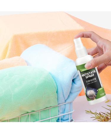 2 Static Electricity Remover 100ml Static Schmatic for Clothing Natural Static Cling Remover Anti-Static Spray Travel Size Hair Antistatic Spray Static Cling Spray 2 Pcs Single Attribute - Buy Online on GoSupps.com