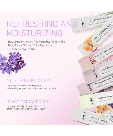 APPTI Moisturizing Hand Cream Day Clean Hand Lotion Travel Size Hand Cream Daily Moisturizing Hand Cream For Dry Hands - Variety Fragrance Pack of 10 Variety(10 pack) - Buy Online on GoSupps.com