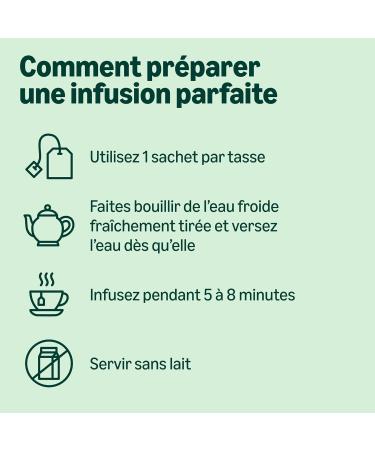 By Amazon Menthe Poivr e Infusion 25 Sachets Menthe poivr e 25 Sachets - Buy Online on GoSupps.com