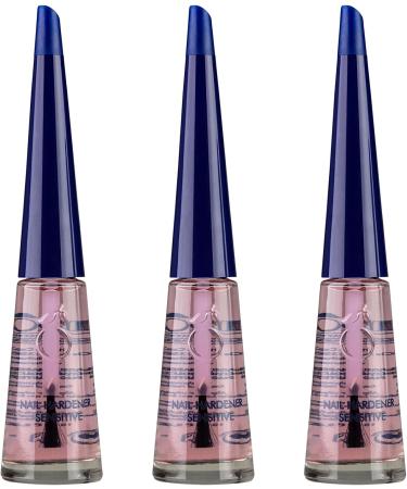 Herome - 3 PACK Nail Hardener Sensitive 3x10ml | With Keratin Nail Strengthener for Sensitive & Weak Nails Strengthening Treatment Hardening Nail Polish for quick Nail Growth 3-Pack - Buy Online on GoSupps.com
