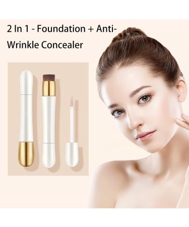 2 In 1 - Foundation + Anti-Wrinkle Concealer Heykomi 2 In 1 - Foundation + Anti-Wrinkle Concealer (#1) - Buy Online on GoSupps.com