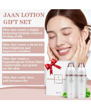 JAAN Korean Skin Care Set for Face, Anti-Aging Facial Moisturizer Lotion and Toner, Deep Hydrating for Face, K Beauty Facial Set, Christmas Gift Set for Women, Korean Skin Care, 4.5 FLOZ*2 - Buy Online on GoSupps.com
