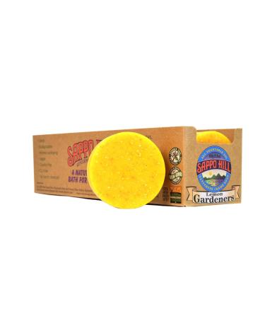 Sappo Hill Glyceryne Cream Soap Lemon Gardeners 12 Bars 3.5 oz (100 g) Each