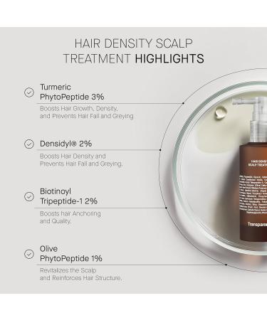 TRANSPARENT LAB HAIR DENSITY SCALP TREATMENT - S rum Ralentissant Le Viellissement Du Cuir Chevelu - Buy Online on GoSupps.com