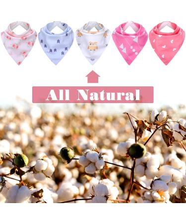 5 Pack Adult Drool Bandana Bibs Set - Waterproof & Absorbent - Special Needs - Cute Patterns - Teens, Men, Women - 4+ Years - Buy Online on GoSupps.com