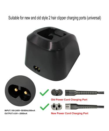 Anrom Professional Hair Clipper Charging Stand | Storage Dock Station for Senior Cordless Clippers | Universal Update for Model #8591 #8504 #8148 | Classic Black - Buy Online on GoSupps.com