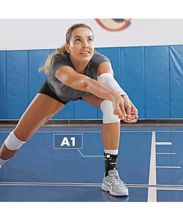 Zamst A1 Adjustable Ankle Bandage - XL Left for Severe Sprains & Chronic Instability - Perfect Sports Support for Men & Women - Buy Online on GoSupps.com