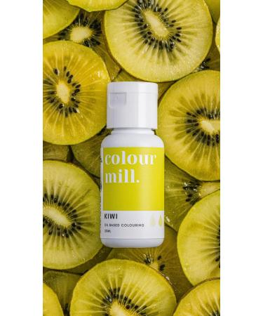 Color Mill Oil Blend Food Coloring - Kiwi 20ml for Chocolate Fondant Cupcakes & Baking | Ideal for Tortendeko - Buy Online on GoSupps.com