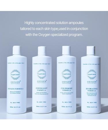 OxygenCeuticals Couperose Formula Soothing Ampoule with Tomato Stem Cell Extract, Oligopeptide-29 & Centella Asiatica, Hydrating & Restoring Care for Sensitive Skin. 16.9 fl.oz (500ml) - Buy Online on GoSupps.com