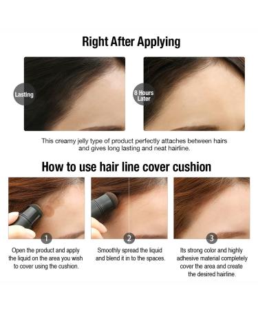 So Natural Hair Line Cover Cushion - Dark Brown - Cover Up Soft Cream Jelly Texture - Buy Online on GoSupps.com