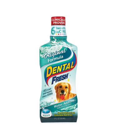 Dental Fresh Water Additive for Dogs, Original Formula 17 oz