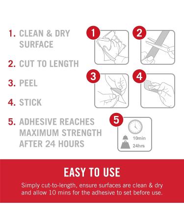 VELCRO Brand - Sticky Back Tape Bulk Roll | 50 ft x 3/4 in | Black | Cut Hook and Loop Adhesive Strips to Length | Create Vertical Storage  Save Space  Keep Your Home  Office or Work Site Organized Black 50 ft x 3/4 in R... - Buy Online on GoSupps.com