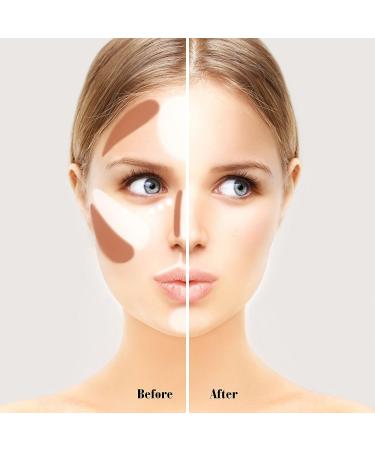 CCbeauty Dual-ended Contour Stick Makeup Kit - Light/Universal | Long Lasting, Waterproof Bronzer & Highlighter Sticks for Face Contouring - Buy Online on GoSupps.com