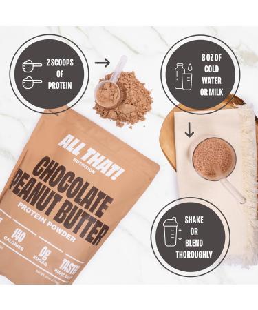 Chocolate Peanut Butter Protein Powder 30G of Whey Protein Low Calorie & Fast-Absorbing 0 Sugar Soy-Free & Gluten-Free Protein Powder 30 Servings Peanut Butter 2.56 Pound (Pack of 1) - Buy Online on GoSupps.com