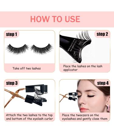 Magnetic Eyelashes without Eyeliner - Reusable 3D Lashes Extension | Soft Magnets, Glue-Free, Tweezers Included - Buy Online on GoSupps.com