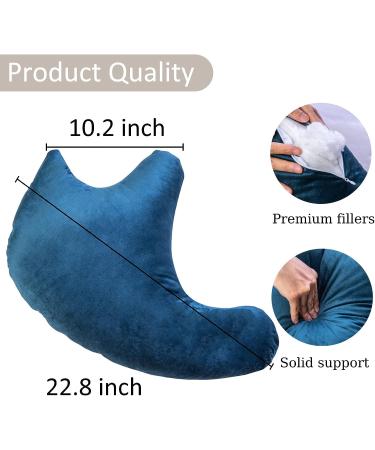 Lianjindun Shoulder Surgery Pillow - Rotator Cuff & Arm Support for Pain Relief - Side Sleeper Pillow for Adults Post-Surgery (Blue) - Buy Online on GoSupps.com